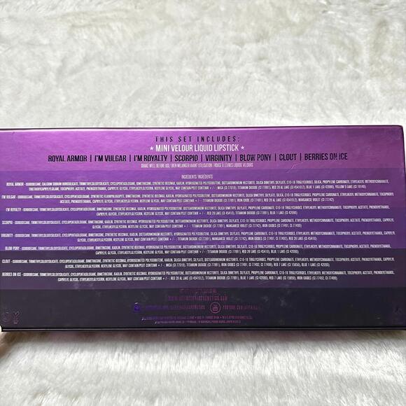 NIB Jeffree Star Queen B*tch Limited Edition Velour Liquid Lipstick Set - Picture 8 of 12